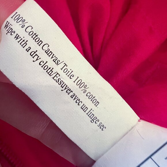 Marimekko Tote Poppy Breast Cancer Awareness Red Black Green Canvas Bag - Picture 11 of 14